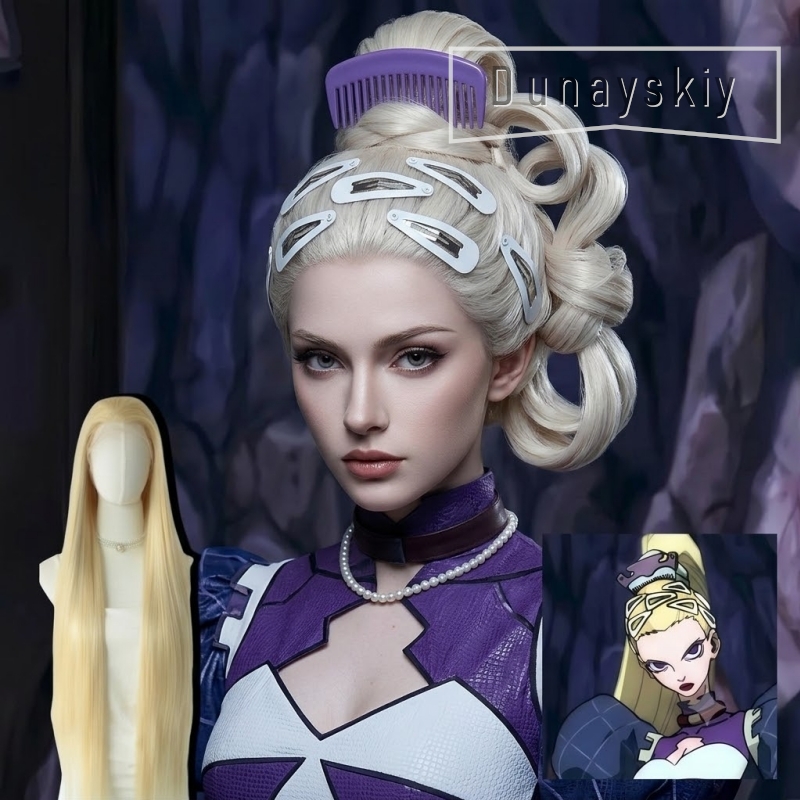 Hair Clips - Jepit Rambut Besar Putih untuk Cosplay