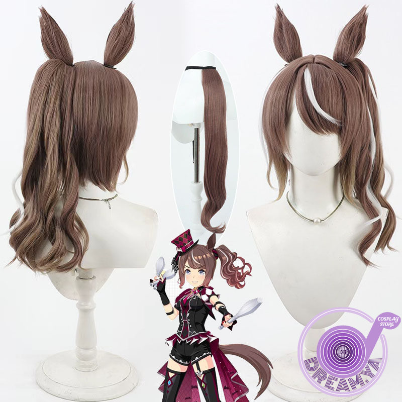 Synthetic Wigs - Wig Cosplay Highkey Hallowed Uma Musume