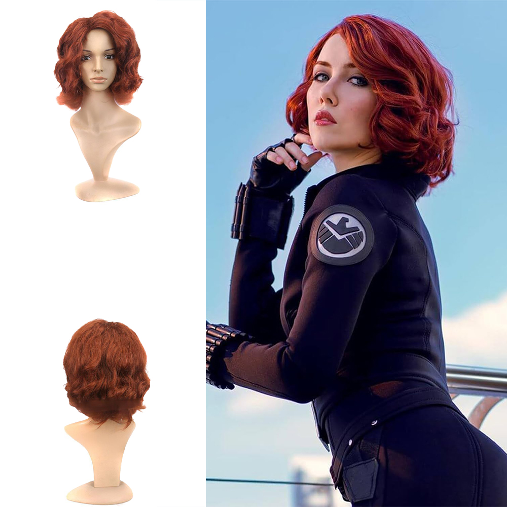 Synthetic Braided Wigs For Black Women - Rambut Keriting Pendek Sintetis Cosplay Gaya