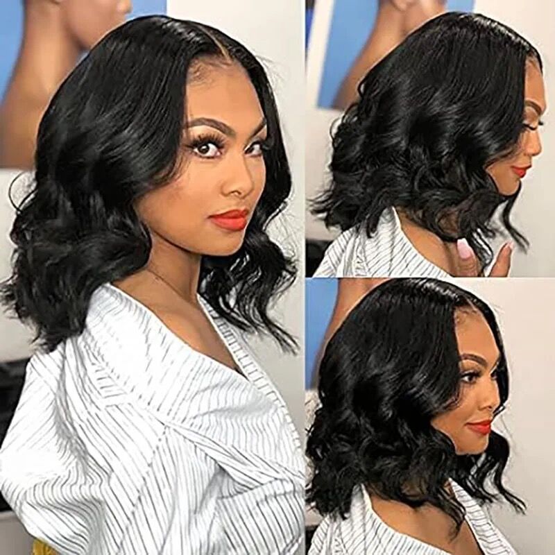 Wig tanpa lem ikatan rambut pa - Glueless Wear And Go Human Hair Wig ulasan dan harga