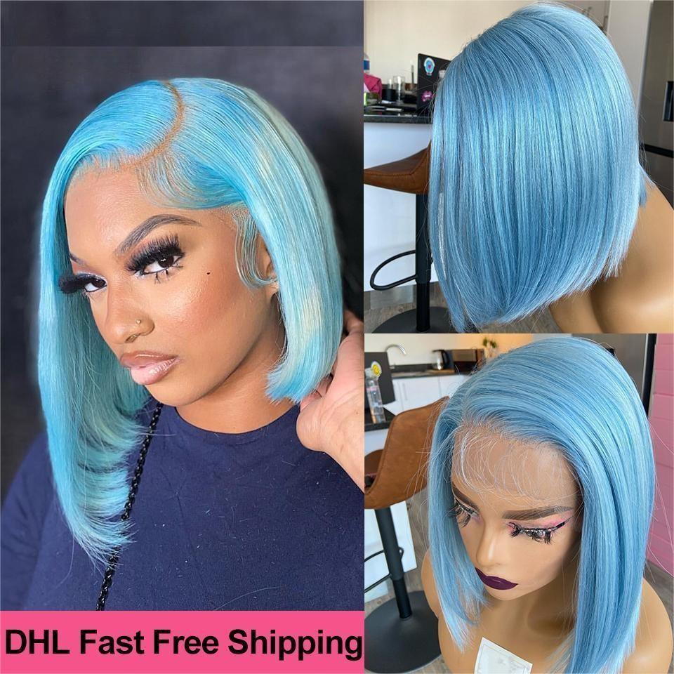 Wig Bob Pendek Lurus, Model Pi - Short Pixie Cut Wig Human Hair Cheap ulasan dan harga