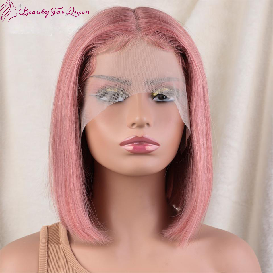 Wig Bob Pendek Lurus, Model Pi - Short Pixie Cut Wig Human Hair Cheap ulasan dan harga