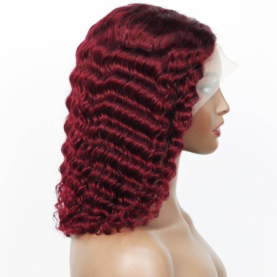 Wig rambut manusia pendek berg - Glueless Wear And Go Human Hair Wig ulasan dan harga