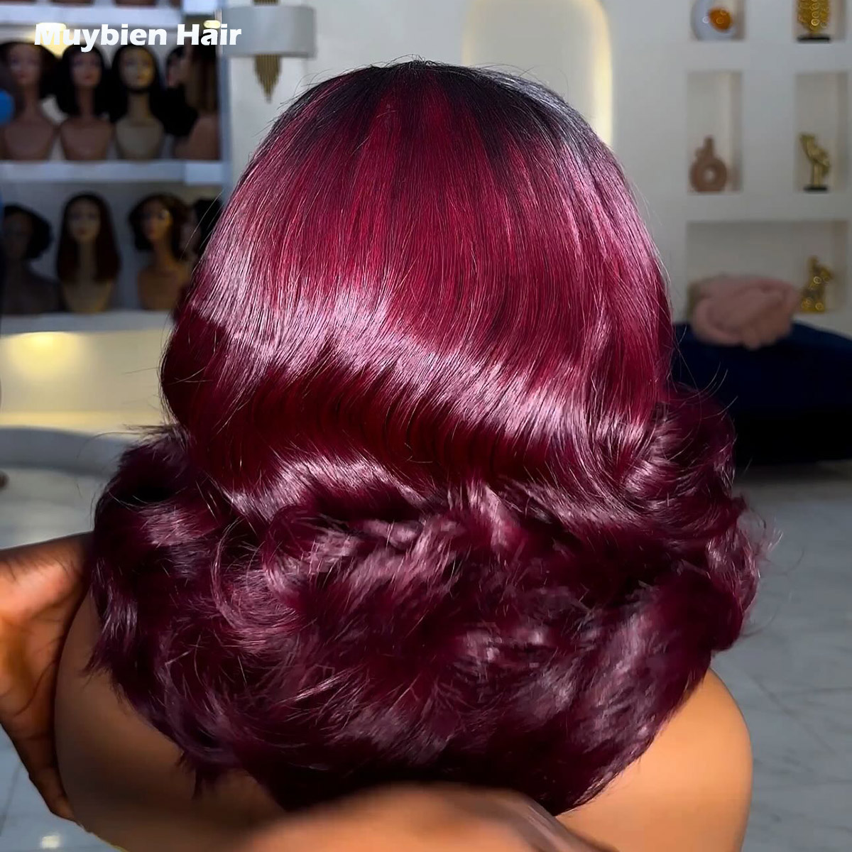 Wig Bob Tanpa Lem Siap Pakai,  - Glueless Wear And Go Human Hair Wig ulasan dan harga
