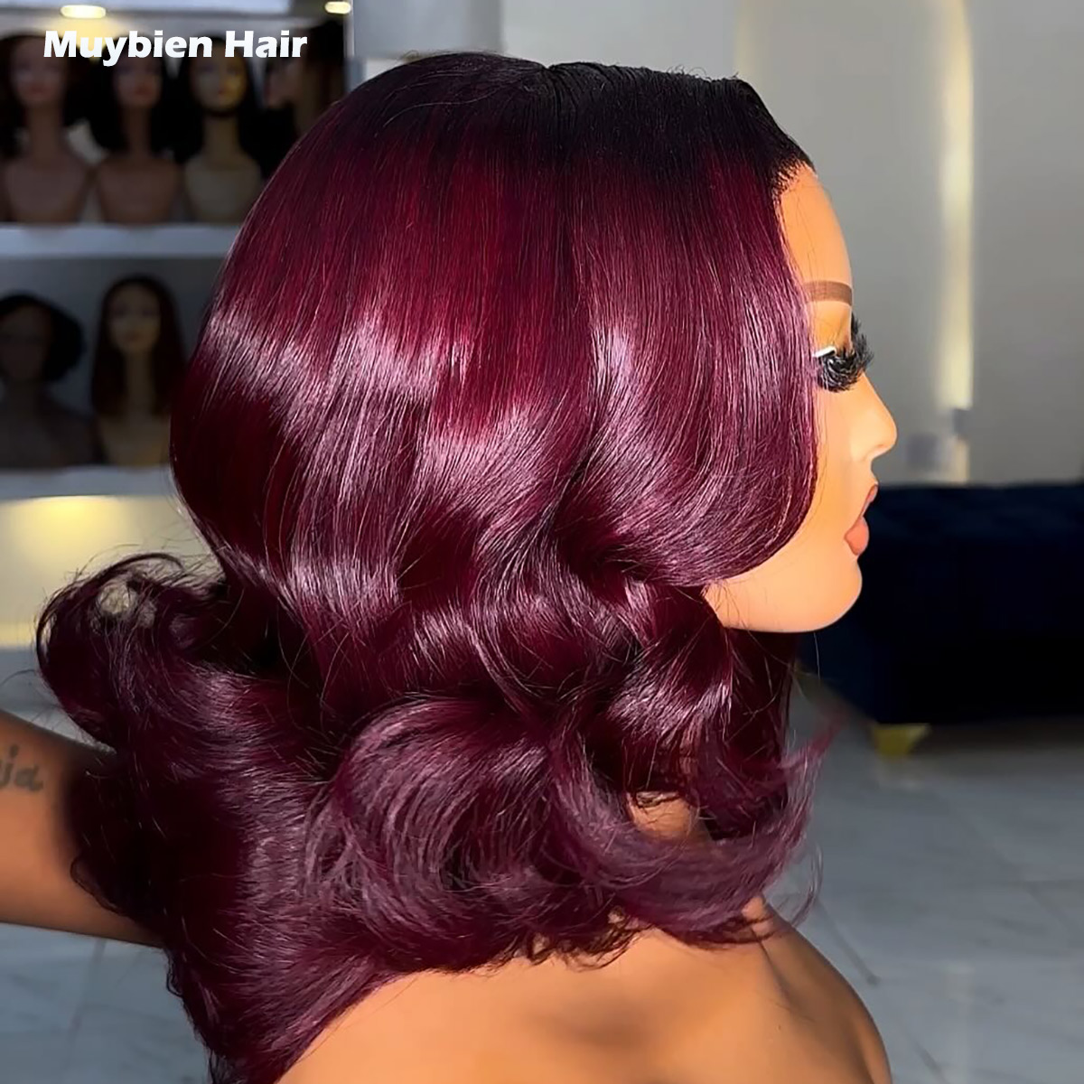 Wig Bob Tanpa Lem Siap Pakai,  - Glueless Wear And Go Human Hair Wig ulasan dan harga