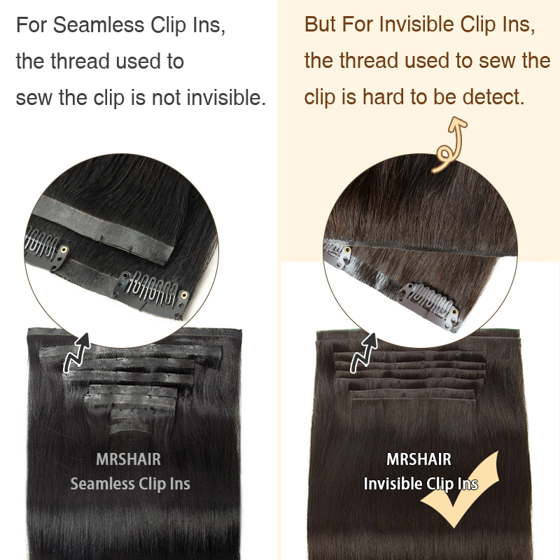Klip PU manusia yang tak terli - Invisible Tape In Extensions Real Hair ulasan dan harga