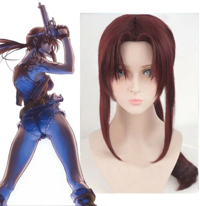 Wig Cosplay Rebecca Revy Lagun - Synthetic Braided Wigs For Black Women ulasan dan harga
