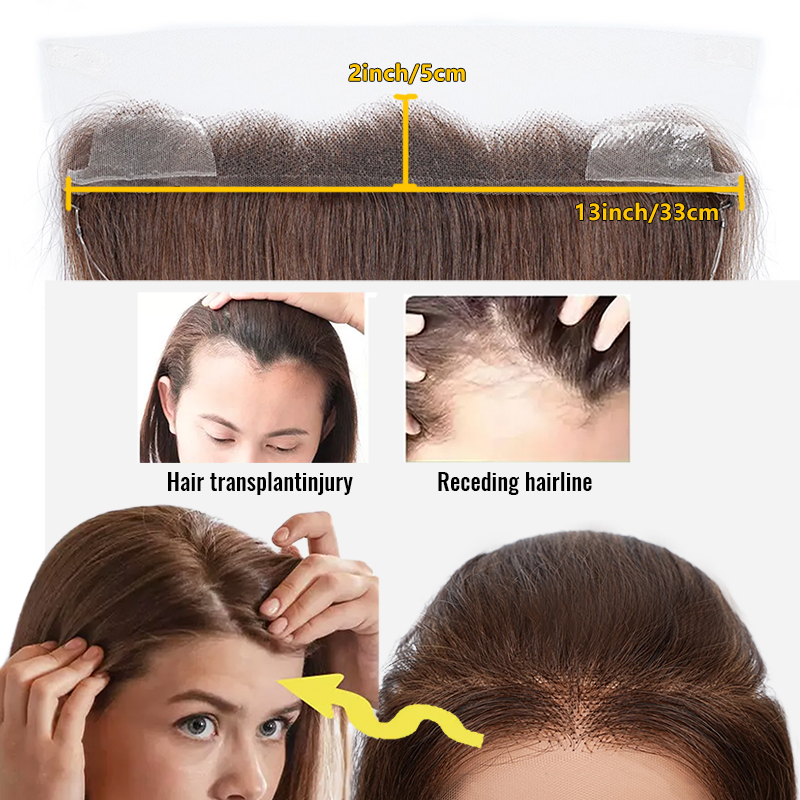 2X13 Inci Renda Tanpa Klip Gar - Invisible Tape In Extensions Real Hair ulasan dan harga