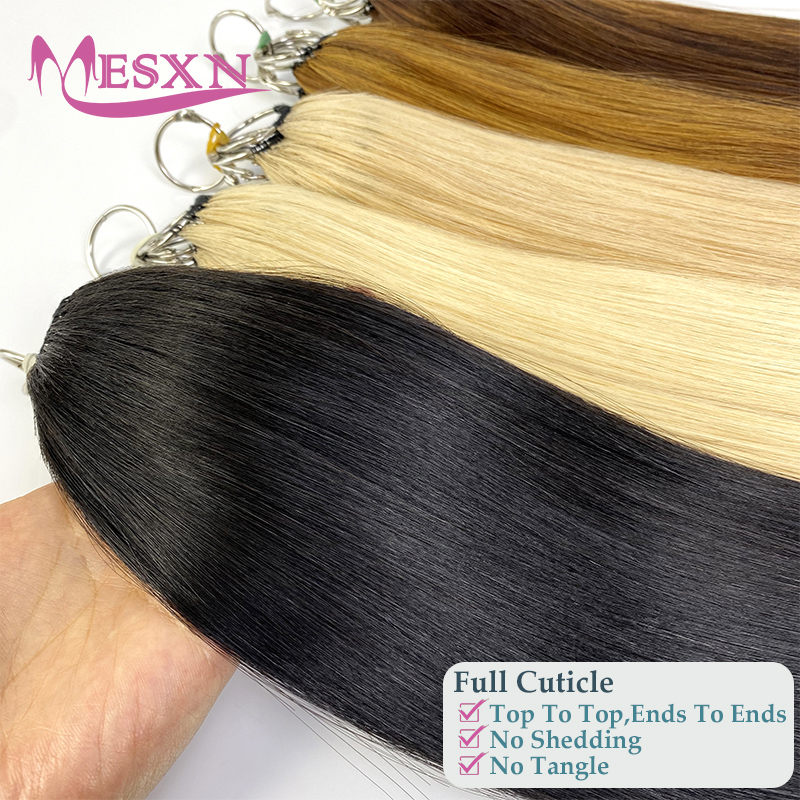 MESXN Ekstensi Rambut Double L - Invisible Tape In Extensions Real Hair ulasan dan harga
